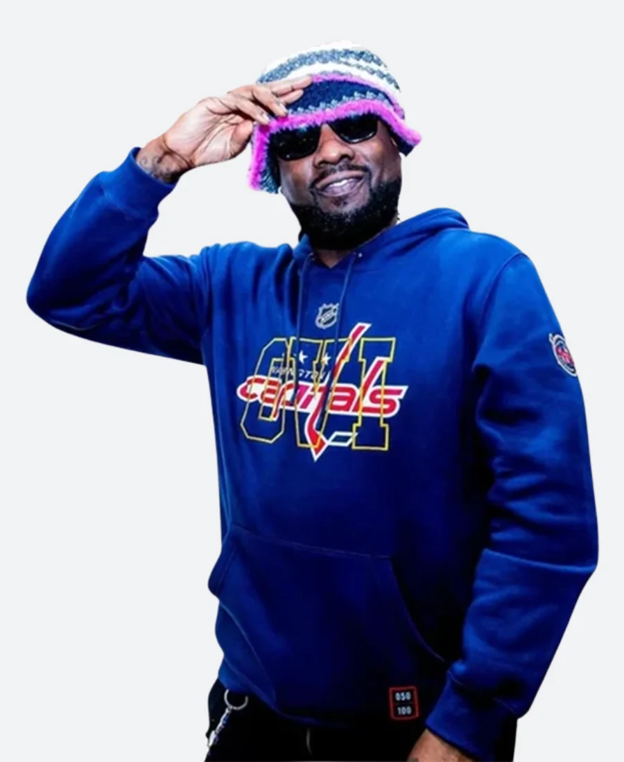 Washington Capitals Blue Hoodie Front Image