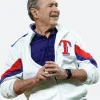 World Series Texas Rangers George W Bush Jacket Actor IMafge