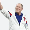 World Series Texas Rangers George W Bush Jacket Front Image