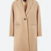 Yellowstone S04 Summer Higgins Trench Coat Front Image