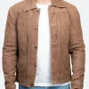Yellowstone The Epic Return S05 Part 02 Kayce Dutton Leather Jacket Front Image