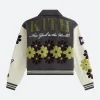 keith Campbell Floral Varsity Jacket Back Image