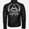 Angels and Airwaves Tom Delonge Leather Jacket Back Image