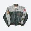 Asap Rocky Praise the Lord Shine Avirex Leather Jacket Front Image