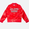 Atlanta Hawks 2025 Red Varsity Jacket Front Image
