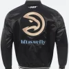 Atlanta Hawks 2025 Varsity Jacket Back Image