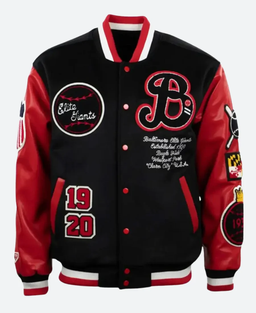 Baltimore Elite Giants Varsity Jacket Front Image