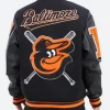 Baltimore Orioles Varsity Jacket Back Image