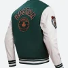 Boston Celtics Varsity Jacket Back Immage