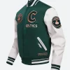Boston Celtics Varsity Jacket Front Image