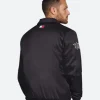 Brooklyn Nets Stitch Applique Satin Jacket