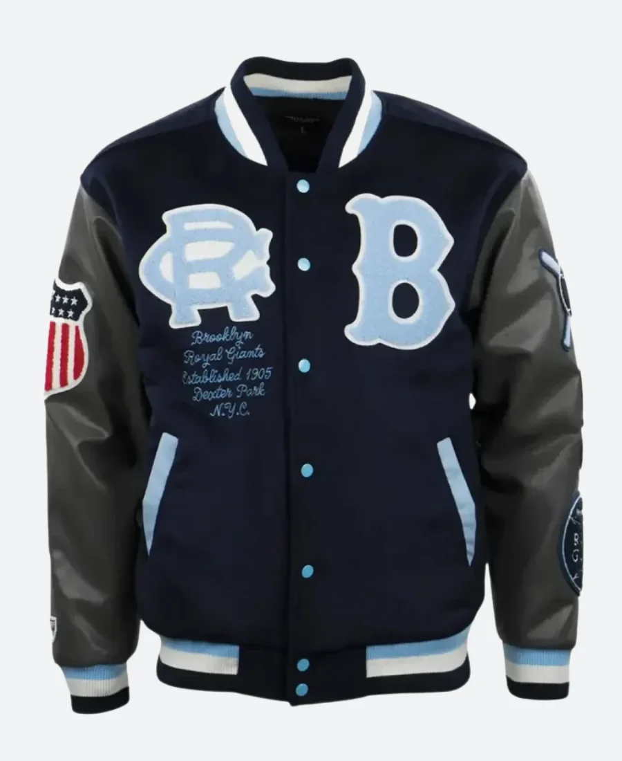 Brooklyn Royal Giants Varsity Jacket Front Image