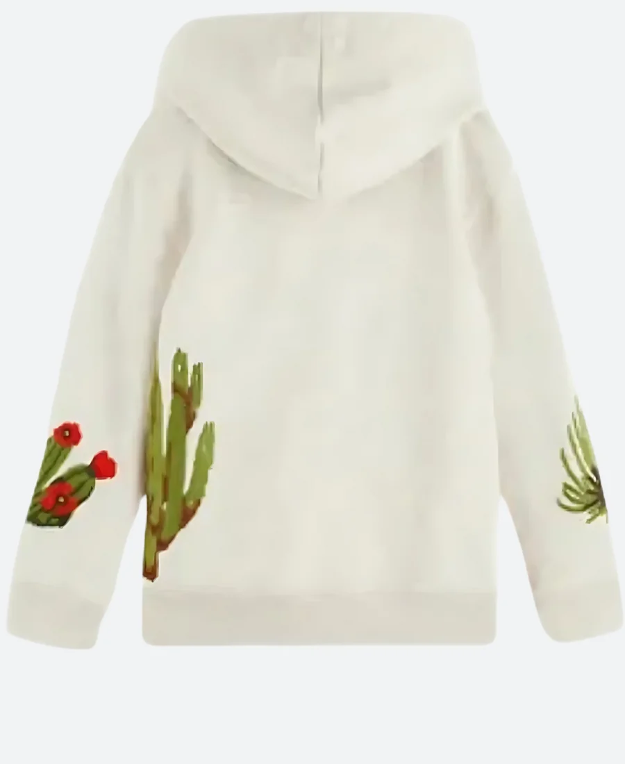 Bunk'd Wild Jake Hickok Palm Tree Hoodie Back Image