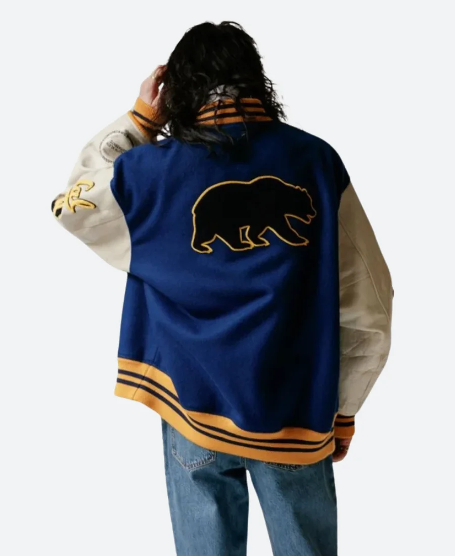 Calvin Klein 205W39NYC UC Berkeley Varsity Jacket Back Image