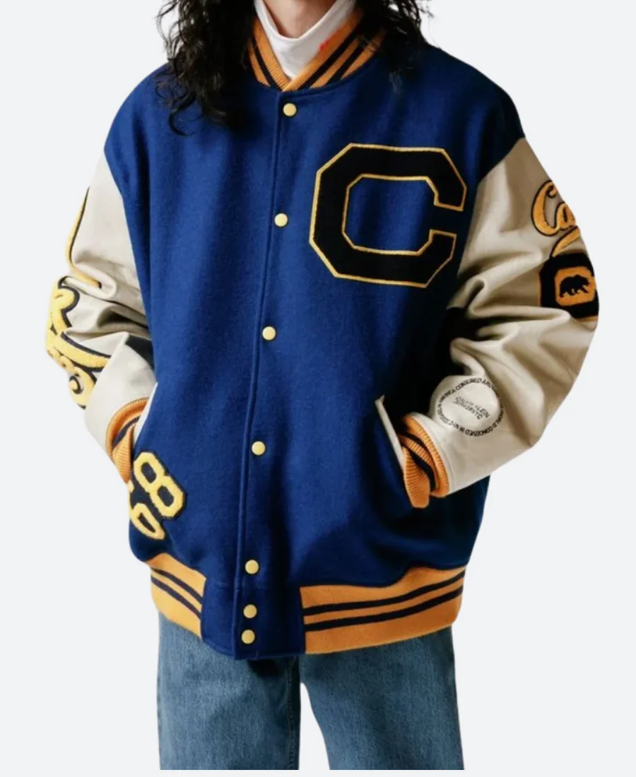 Calvin Klein 205W39NYC UC Berkeley Varsity Jacket Front Image