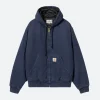 Carhartt Navy Blue Hooded Jacket