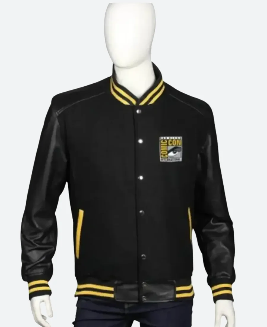 Comic Con San Diego Varsity Jacket Front Image