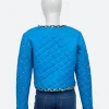 Descendants The Rise of Red Chloe Leather Jacket Back Image