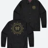 Even In Arcadia Coach Jacket Front & Back Image