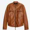 Found S02 Mark Trent Leather Jacket Front Image