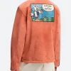 Gilga Farm x Moncler Orange Suede Jacket