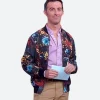 Good Morning America Will Ganss Floral Bomber Jacket Actir Image