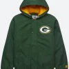 Green Bay Packer 2025 Parka Hooded Jacket Front Image