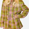Gwen Stefani The Voice S26 Plaid Suit Front Image