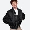 Hurry Up Tomorrow Premiere Barry Keoghan Jacket Full Image