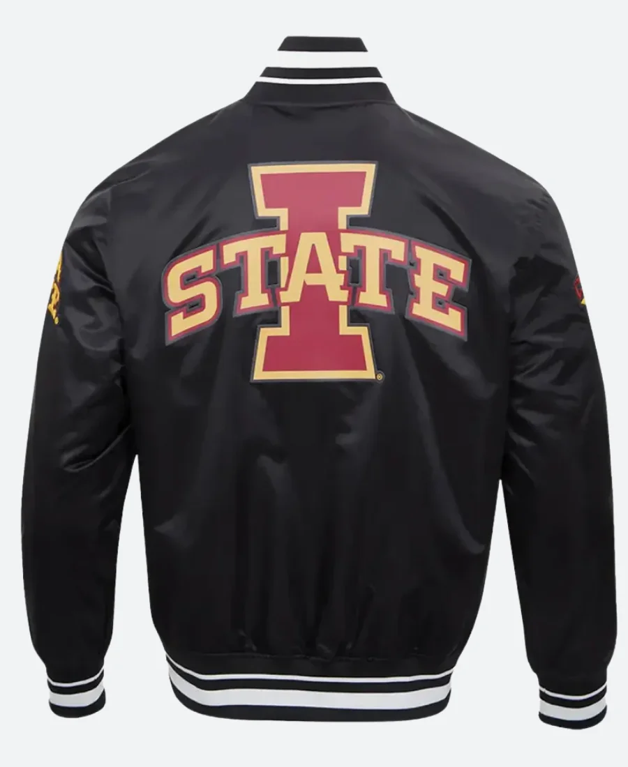 Iowa State Varsity Jacket Back Image