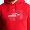 LFC EPL Champions 24_25 Hoodie Close Up Red Image