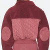Law and Order Organized Crime S05 Sherpa Jacket Back Image