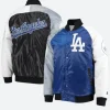 Los Angeles Dodgers Multicolor Varsity Jacket Front & Back Image
