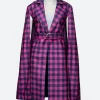 Melissa McCarthy Genie Plaid Coat Front Image