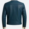 Mr Fantastic 4 Leather Jacket Back Image