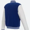 NY Knicks Letterman Varsity Jacket Back image