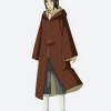 Naruto Edo Tensei Itachi Long Coat Anime Brown Image