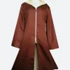 Naruto Edo Tensei Itachi Long Coat Front Brown Image