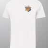 New York Knicks 47 White City T Shirt Front Image