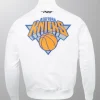 New York Knicks City Edition Varsity Jacket Back Image