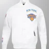New York Knicks City Edition Varsity Jacket Front Image