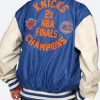 New York Knicks MA-1 Bomber Jacket Back Image