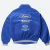 Palace Love Corduroy Jacket Blue Back Image