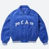 Palace Love Corduroy Jacket Blue Front Image
