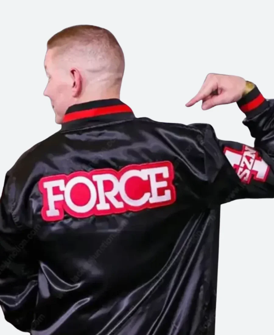 Power Book IV Force Tommy Egan Varsity Jacket Back Image