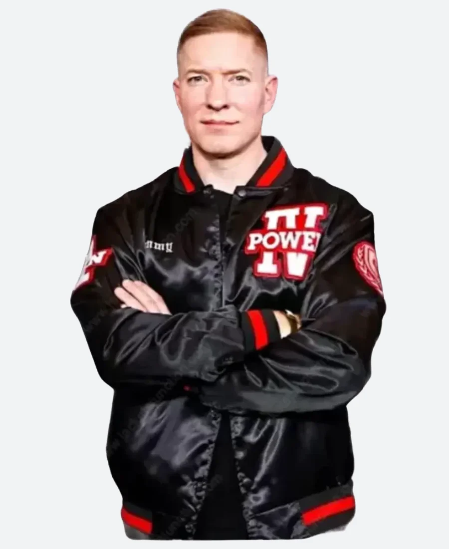 Power Book IV Force Tommy Egan Varsity Jacket Front Image
