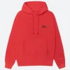 Red Stussy Hoodie