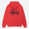 Red Stussy Sweatshirt