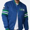 Seattle Seahawks Scout I Varsity Jacket Front Image