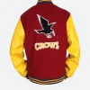 Smallville Crows Varsity Jacket Back Image